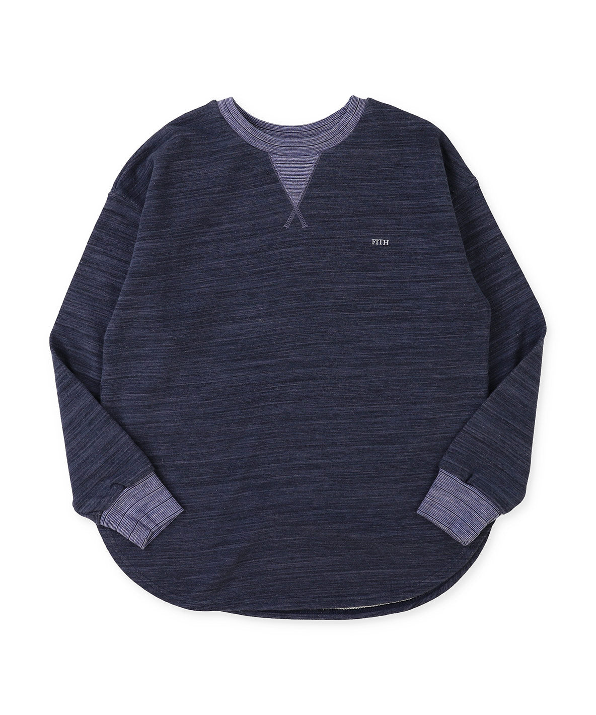 Spec-dyed Pile Long Sleeve Sweatshirt(LADIES)