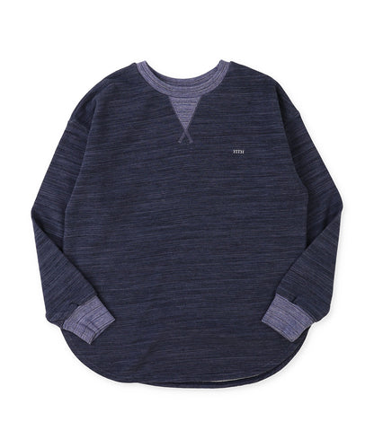 Spec-dyed Pile Long Sleeve Sweatshirt(LADIES)