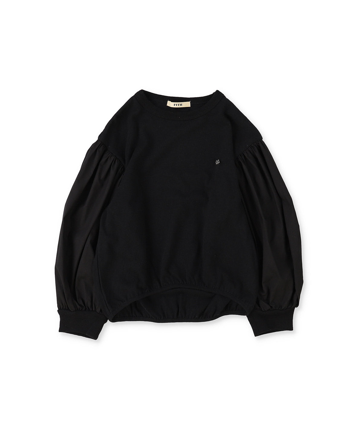 Ballooned Sleeve Long Sleeve Pullover