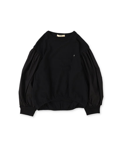 Ballooned Sleeve Long Sleeve Pullover