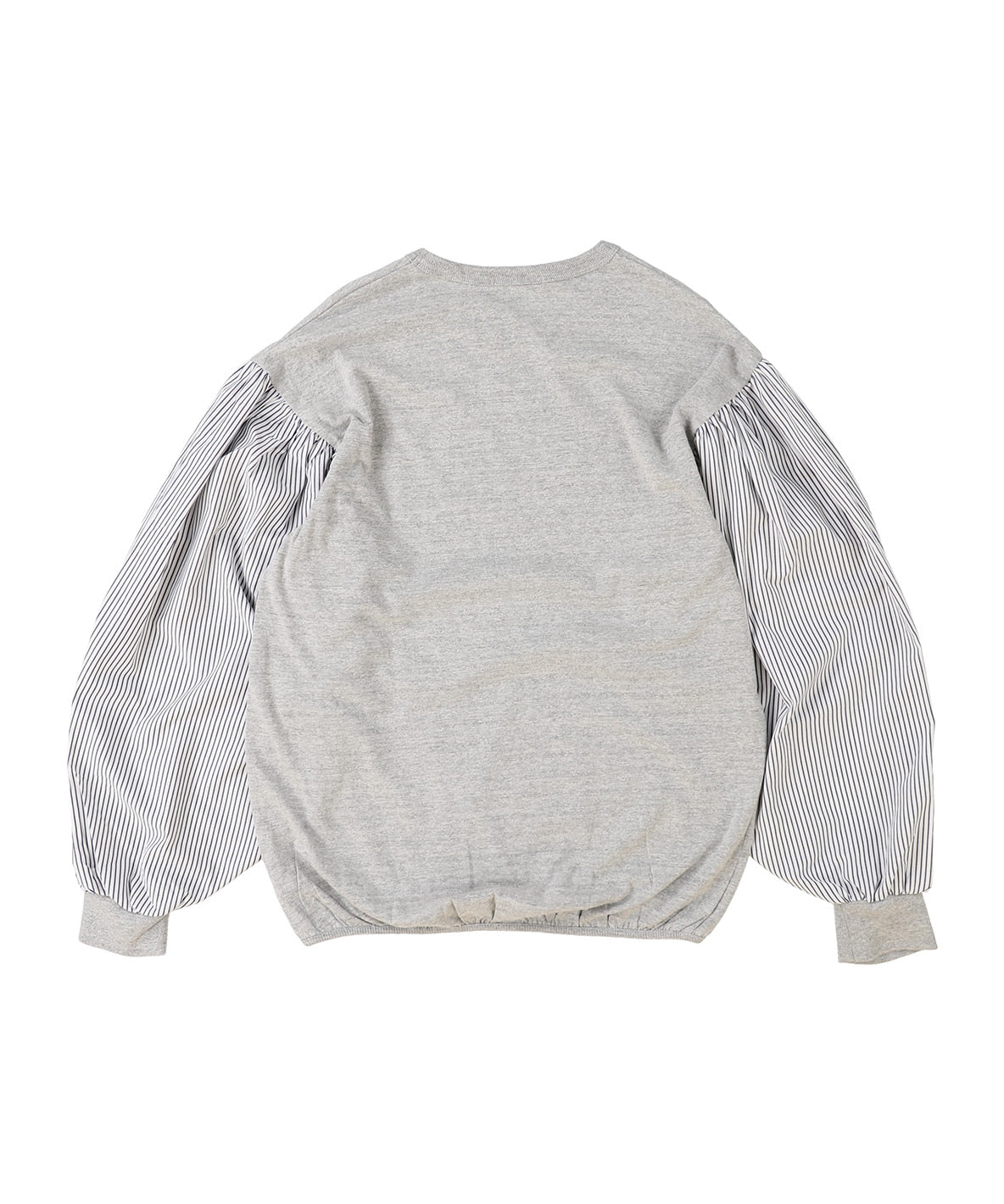 Ballooned Sleeve Long Sleeve Pullover(LADIES)