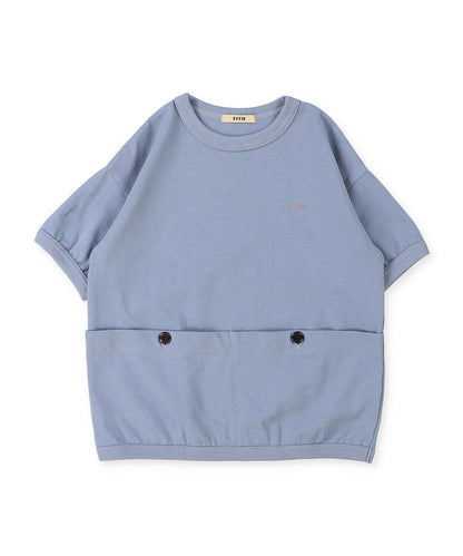 Smooth Cotton Jersey Pocket Tee