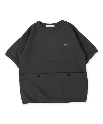 Smooth Cotton Jersey Pocket Tee