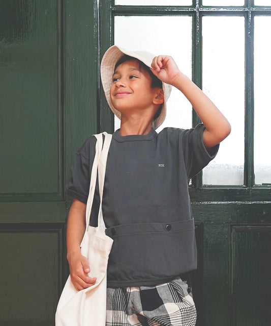 Smooth Cotton Jersey Pocket Tee