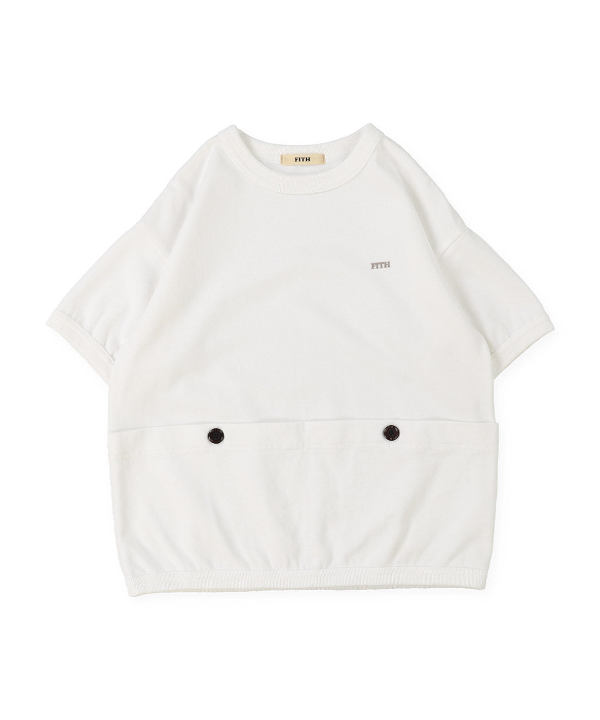 Smooth Cotton Jersey Pocket Tee