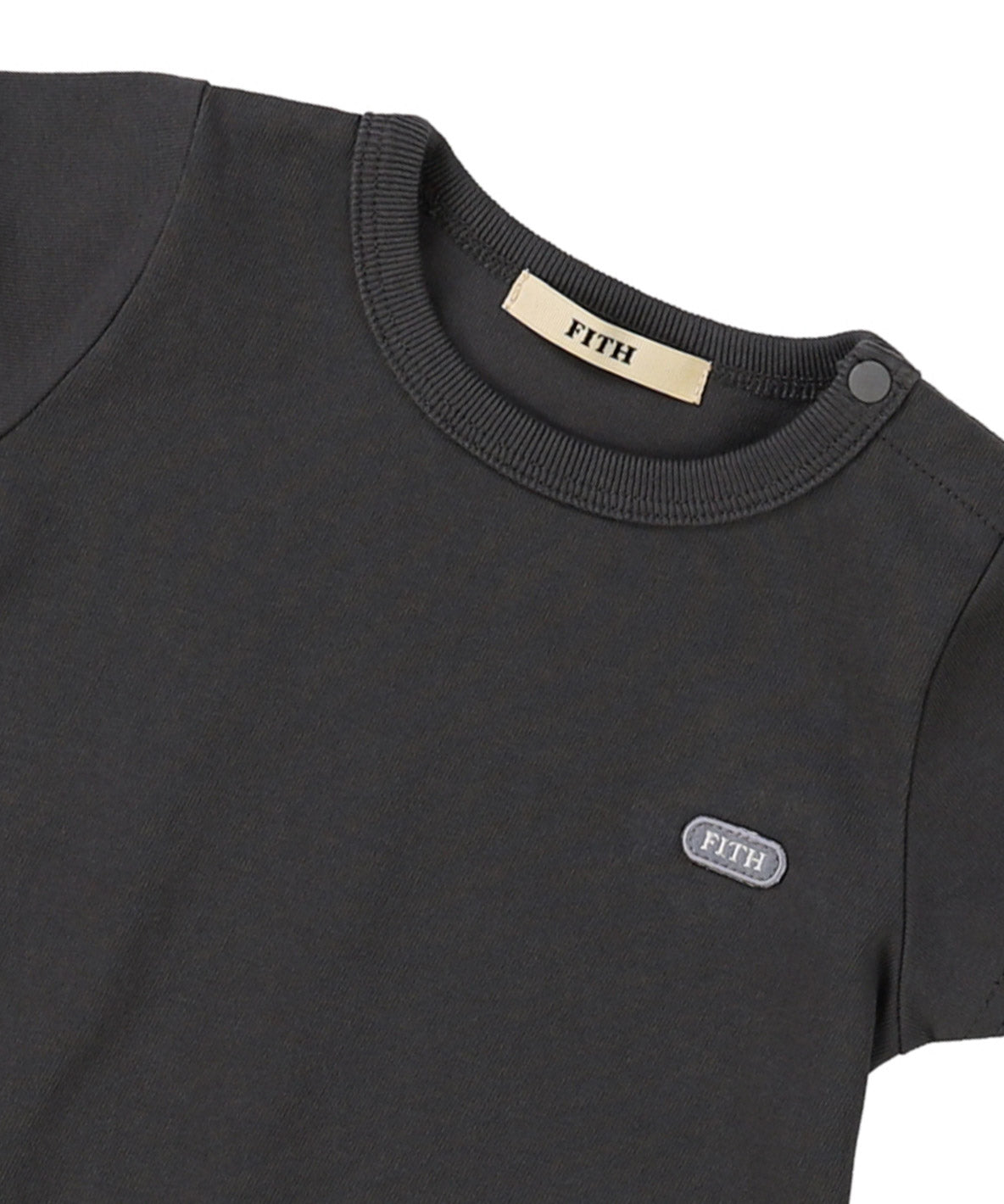 Baby Smooth Cotton Jersey Back Logo Rompers