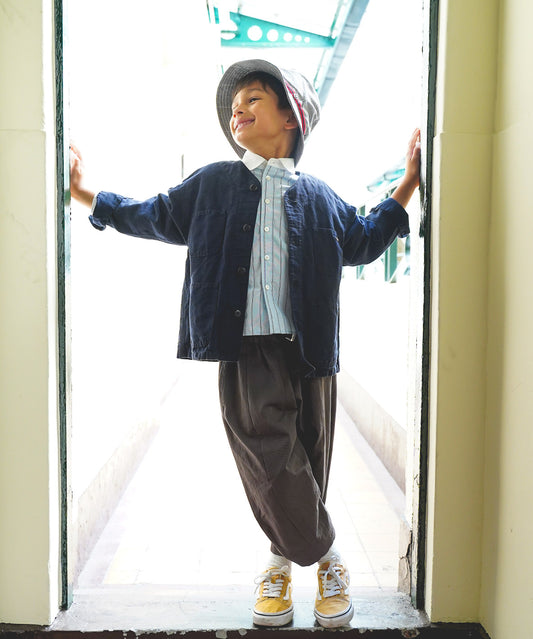 Cotton Linen Ballooned Pants