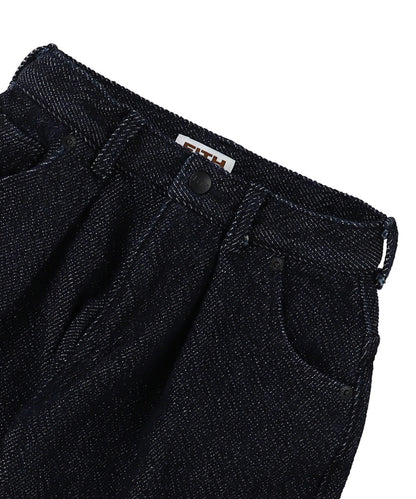 Loose Denim Long Pants