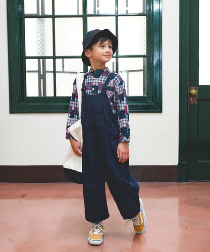 Cotton Linen Weather Cloth Salopettes