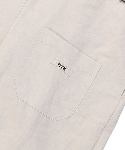 Cotton Linen Weather Cloth Salopettes(LADIES)