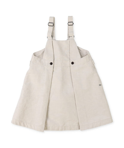 Cotton Linen Weather Cloth Salopette Skirt