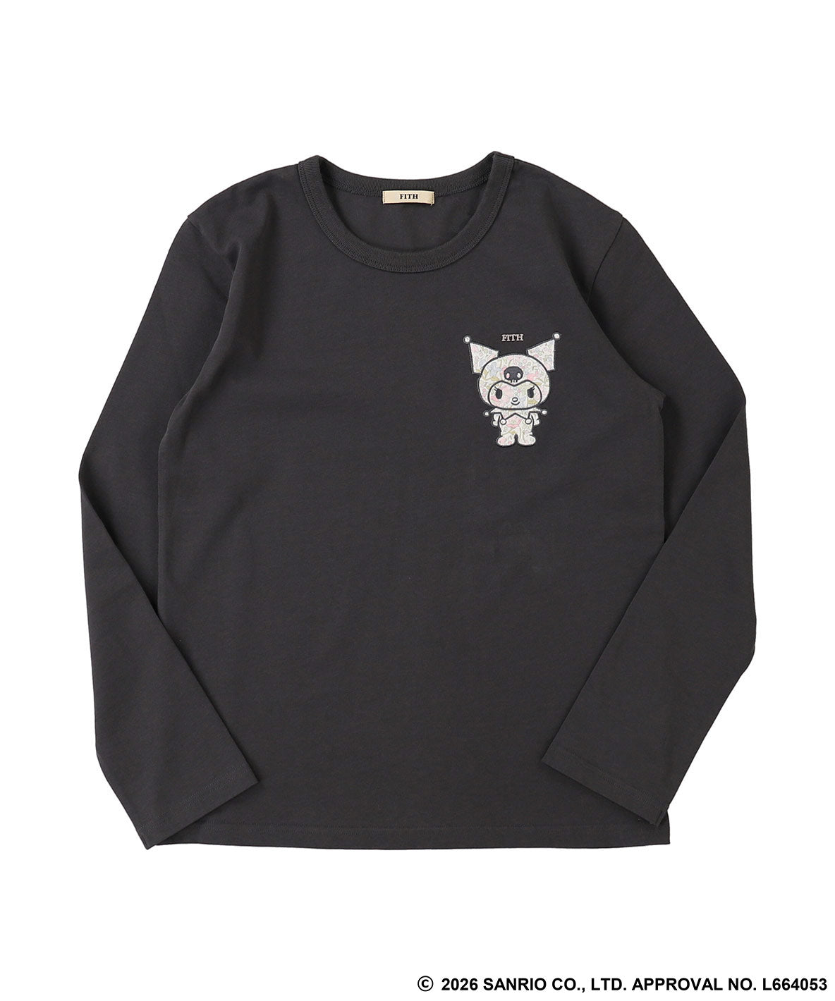 KUROMI Long Sleeve Tee(LADIES)