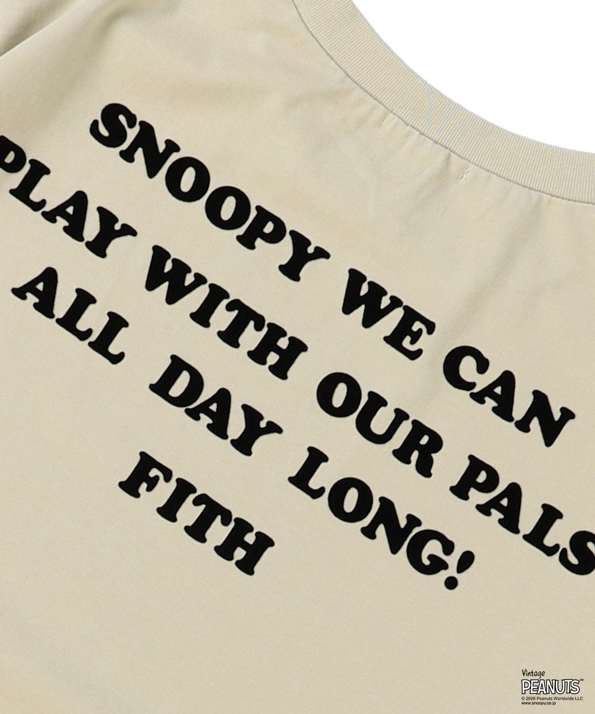 SNOOPY Tee(LADIES)