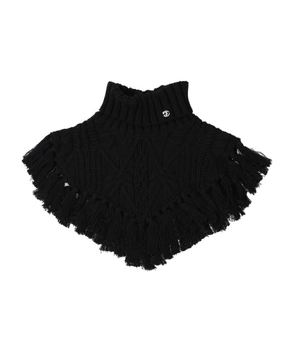 Knit Fringe Snood