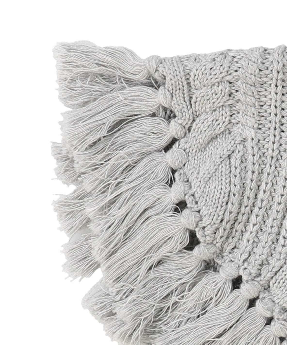 Knit Fringe Snood