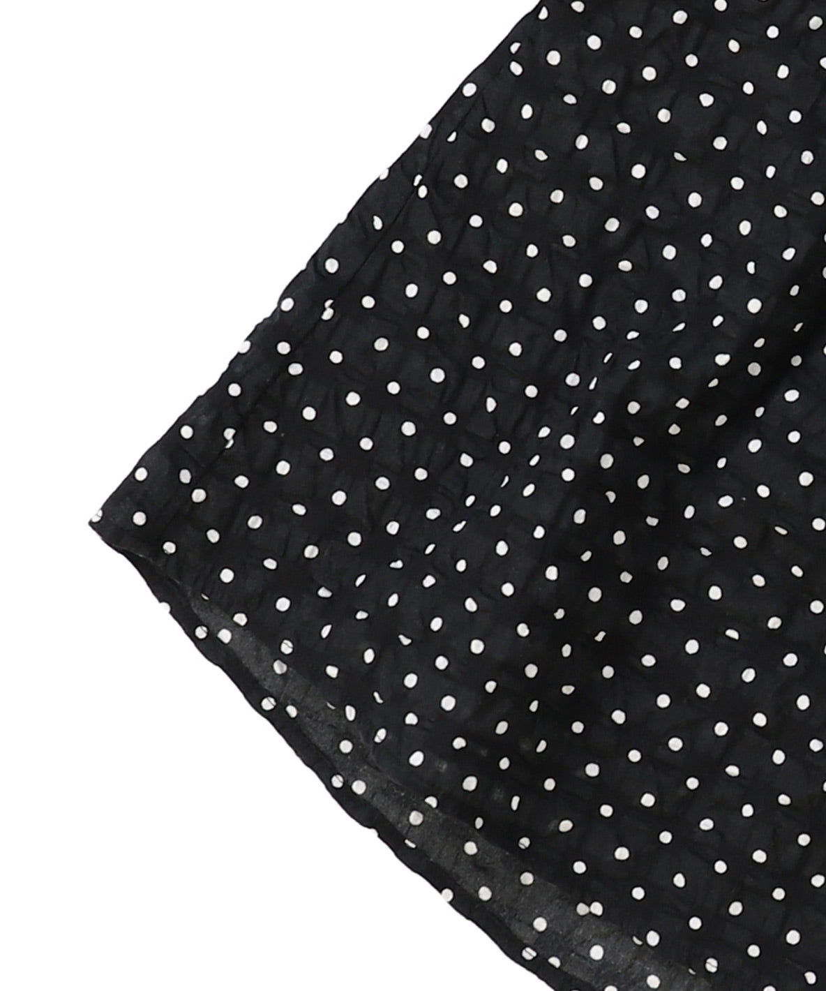 Dot Ruffle Blouse