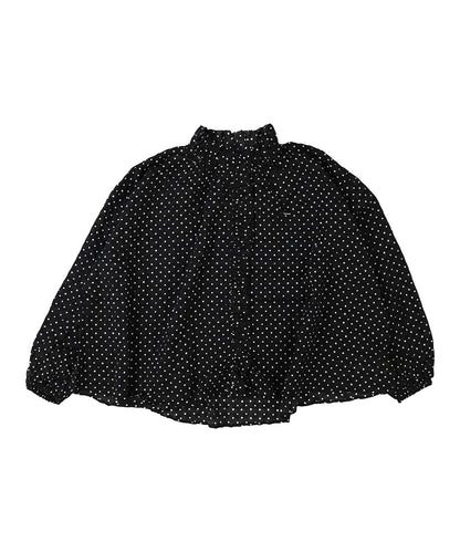 Dot Ruffle Blouse(LADIES)