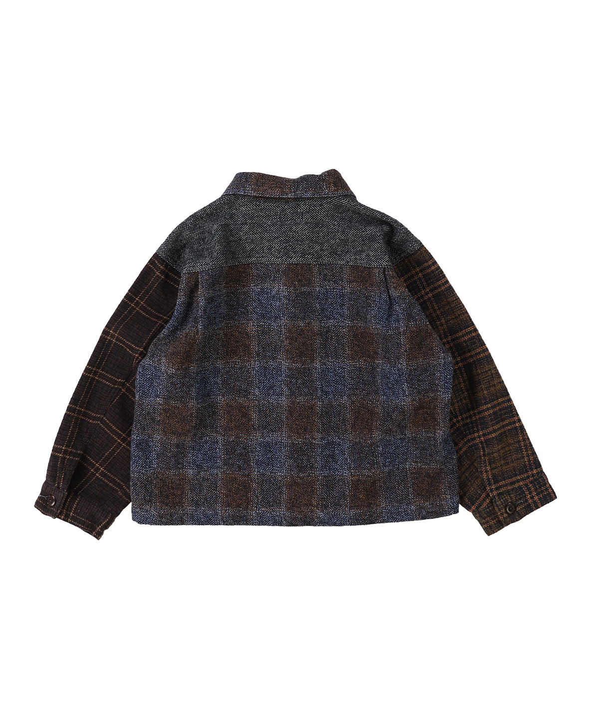 Cotton Tweed Shirt Jacket(LADIES)