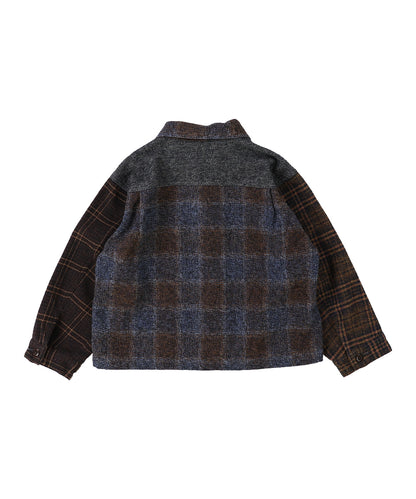 Cotton Tweed Shirt Jacket(LADIES)