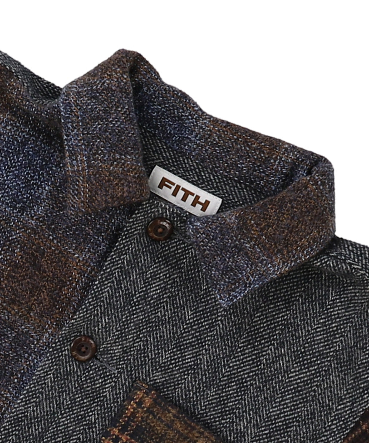 Cotton Tweed Shirt Jacket(LADIES)