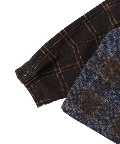 Cotton Tweed Shirt Jacket(LADIES)