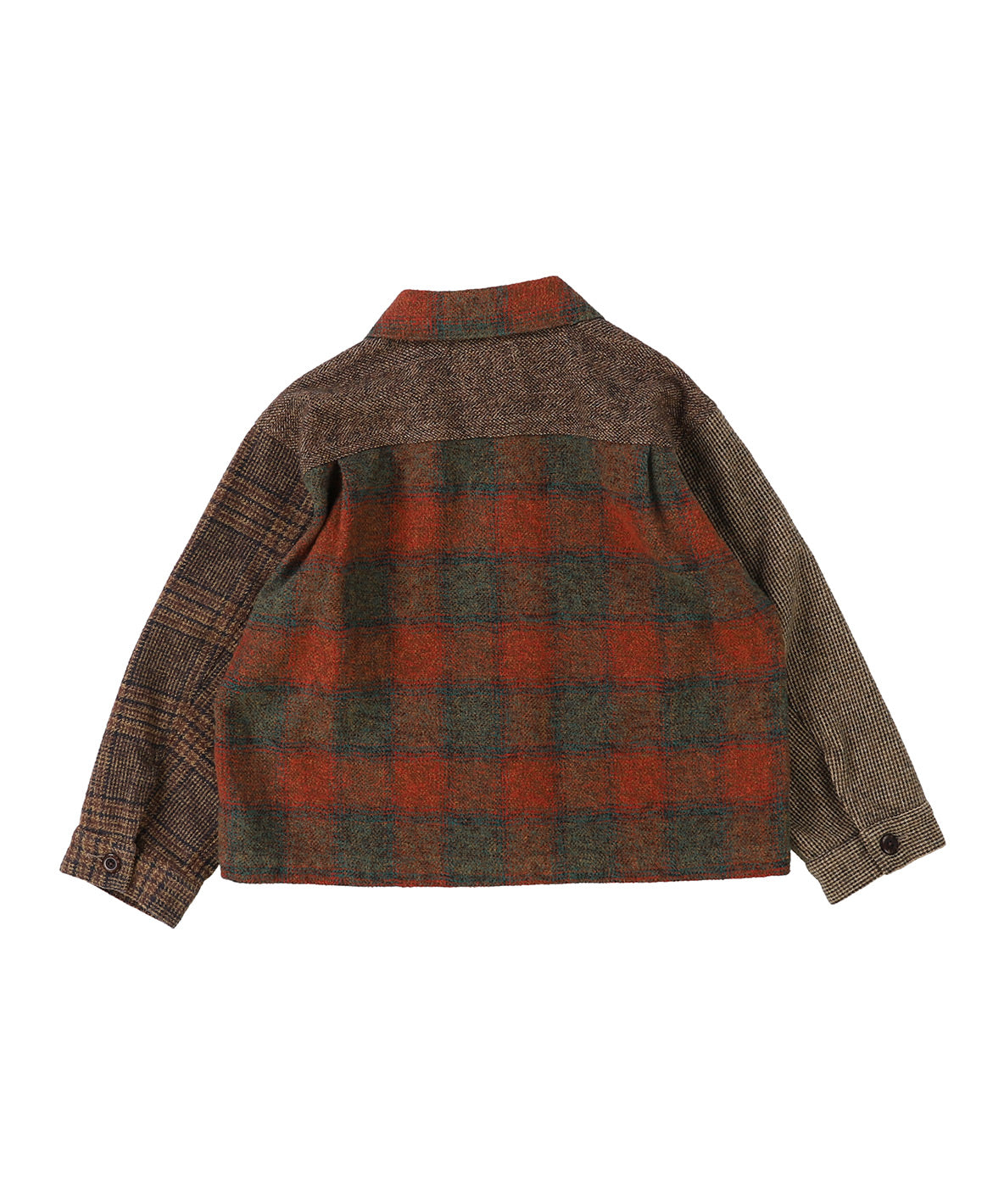 Cotton Tweed Shirt Jacket(LADIES)