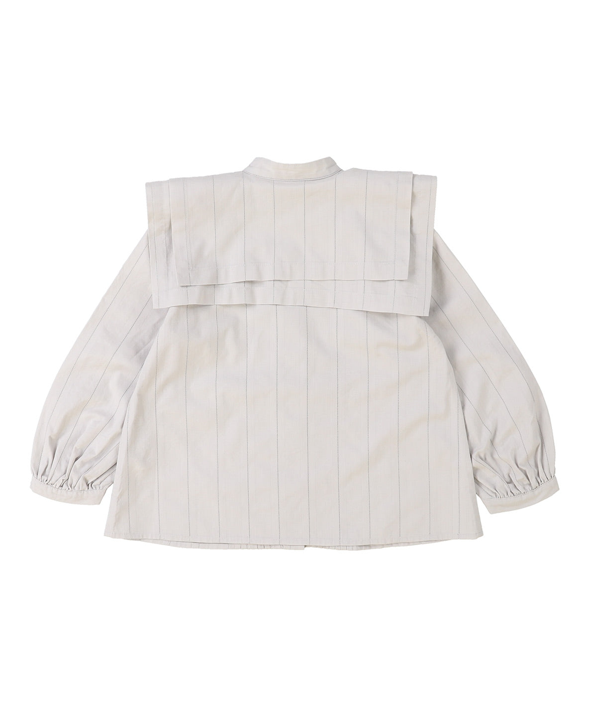 Striped Organic Cotton Blouse(LADIES)