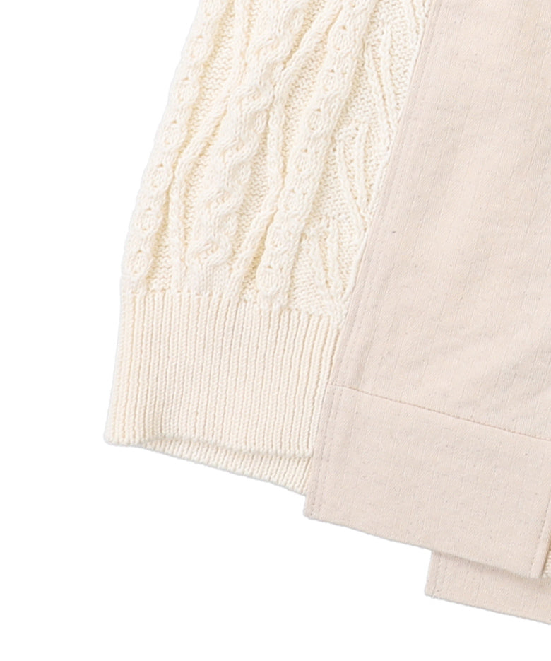 Knitted Docking Blouson(LADIES)