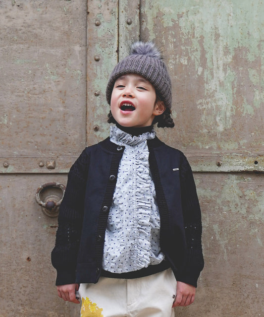 Knitted Docking Blouson