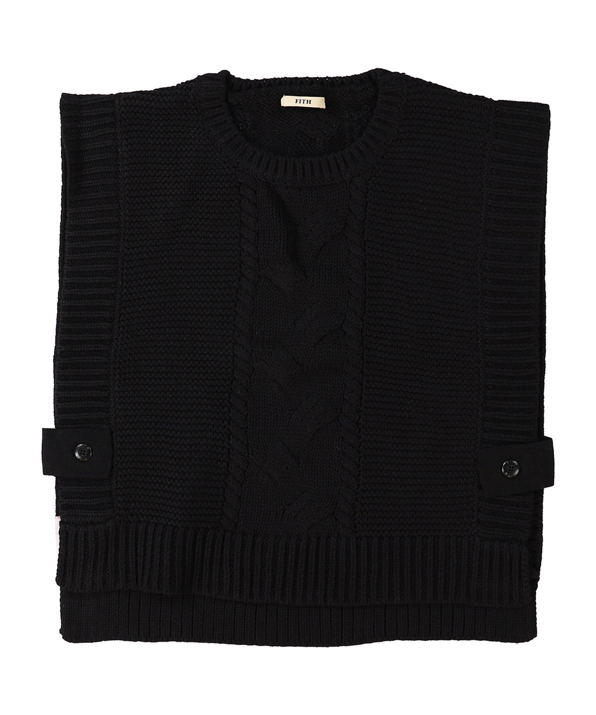 Cotton Knit Vest(LADIES)