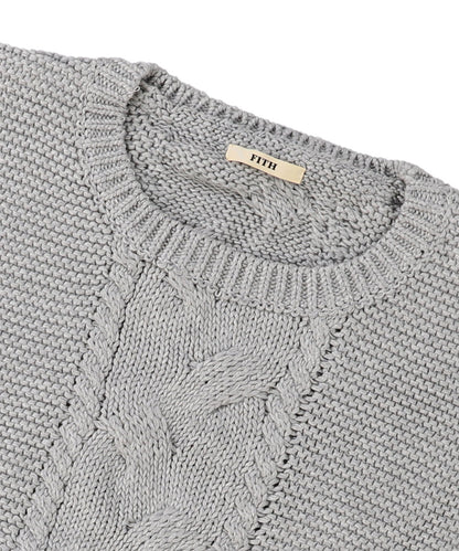 Cotton Knit Vest(LADIES)