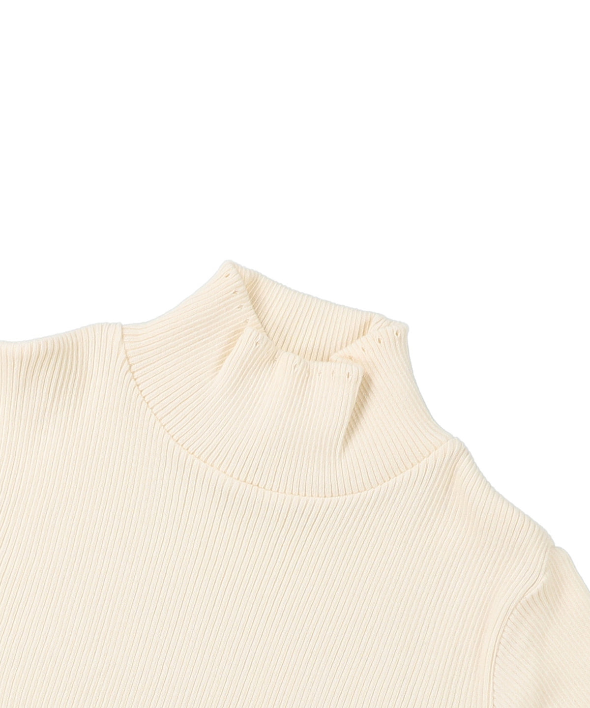 Washable Cotton L/S Turtleneck Knit(LADIES)