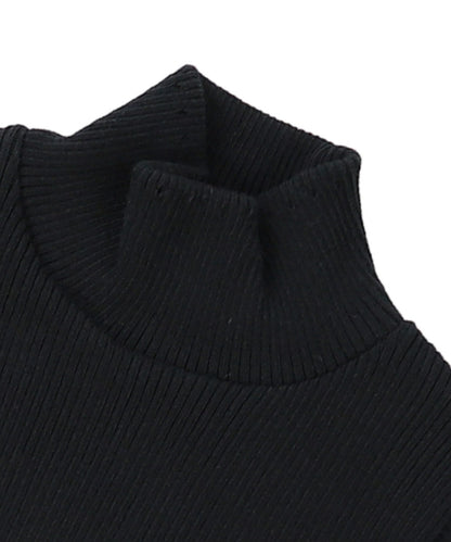 Washable Cotton L/S Turtleneck Knit