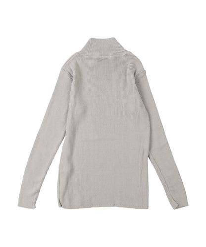 Washable Cotton L/S Turtleneck Knit(LADIES)