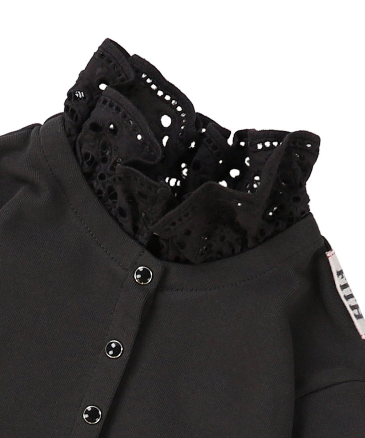 Ruffled Cardigan