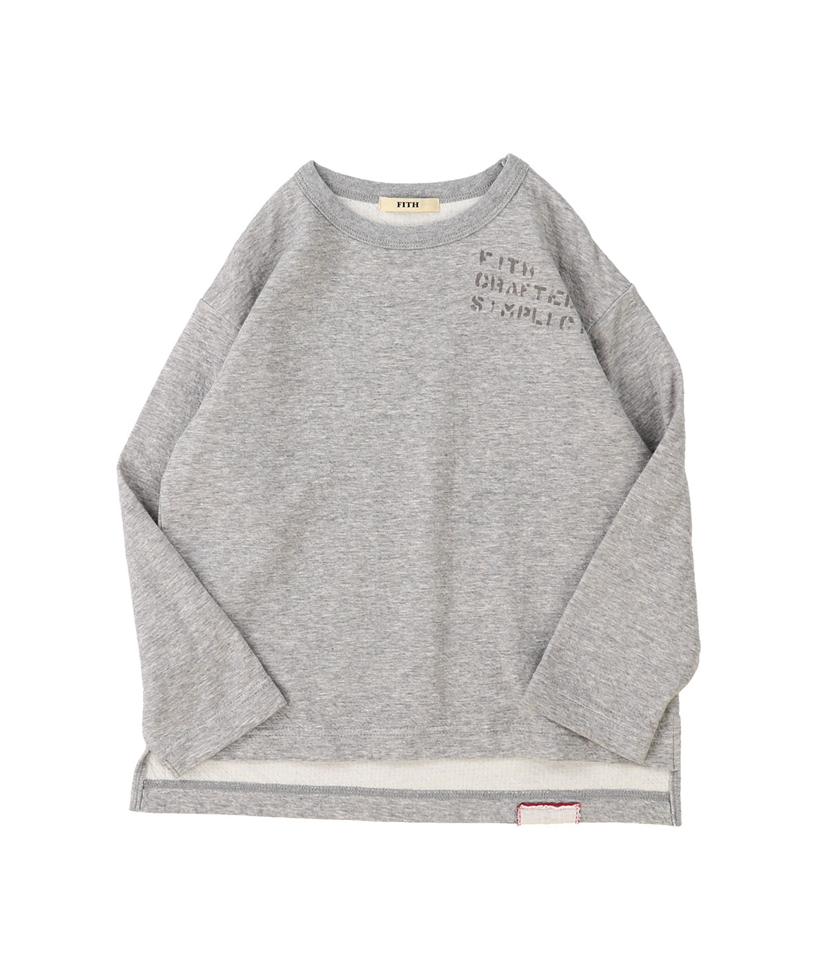 Feather Knit Double Cloth L/S Tee
