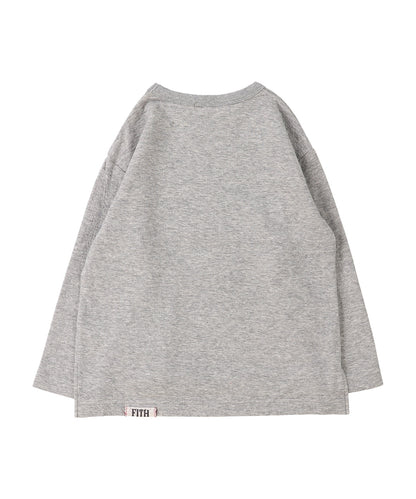 Feather Knit Double Cloth L/S Tee