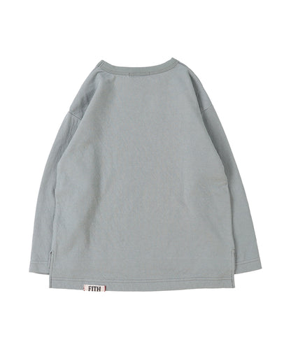 Feather Knit Double Cloth L/S Tee