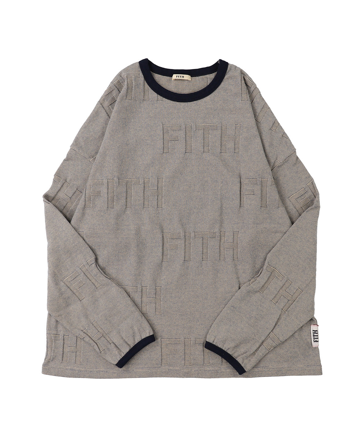 FITH Logo Jacquard L/S Tee(LADIES)