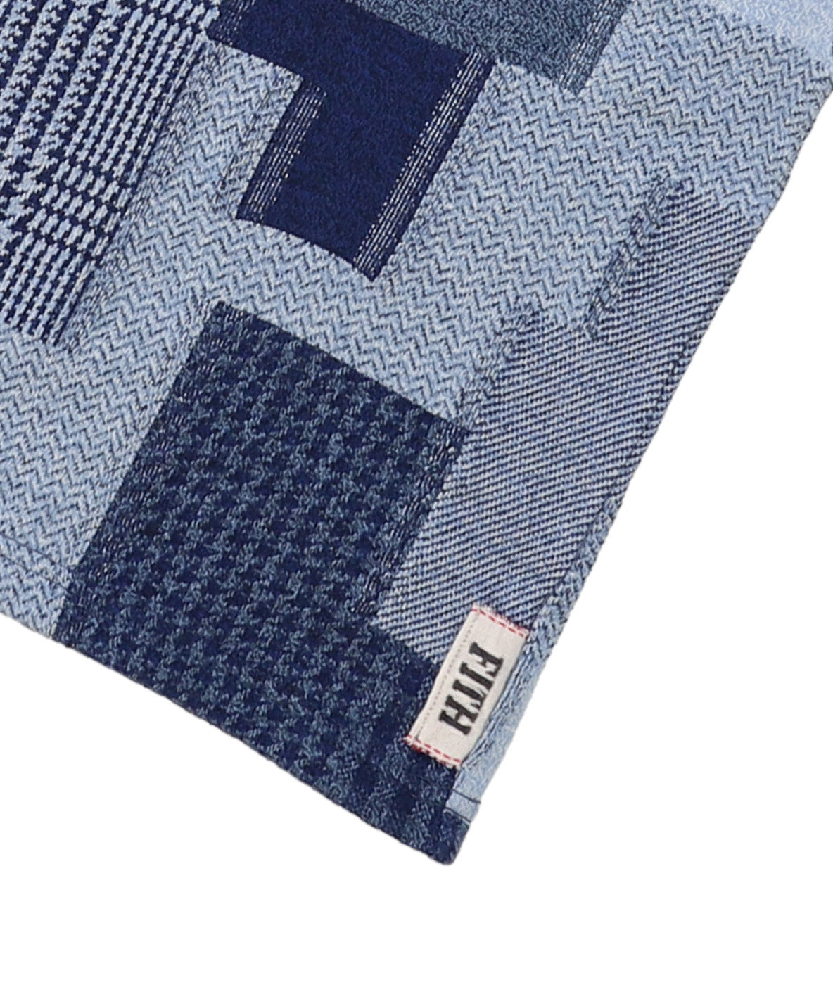 Patchwork Mockneck Tee