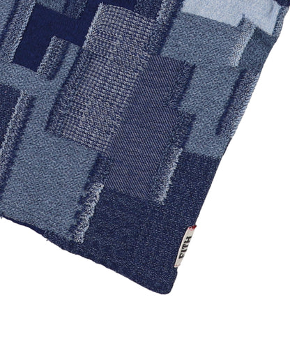 Patchwork Mockneck Tee(LADIES)