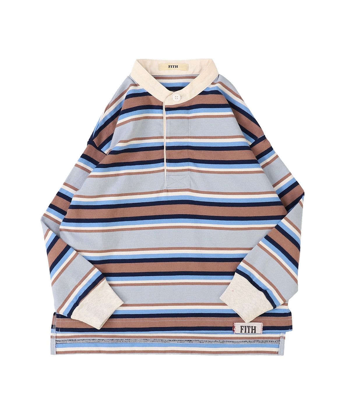 Striped Soft Cotton Jersey Tee
