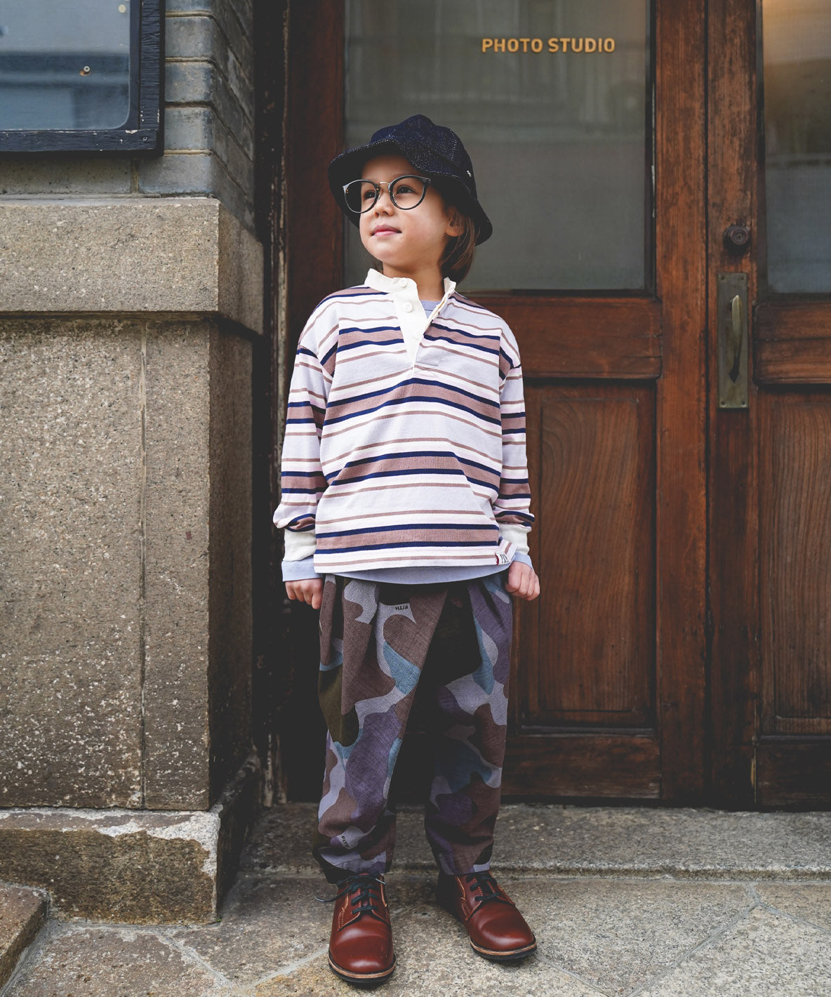 Striped Soft Cotton Jersey Tee