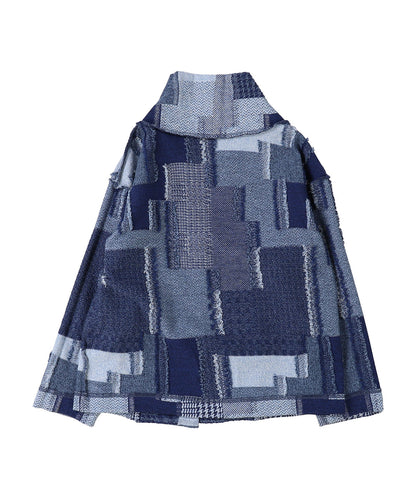 Patchwork Reversible Cardigan