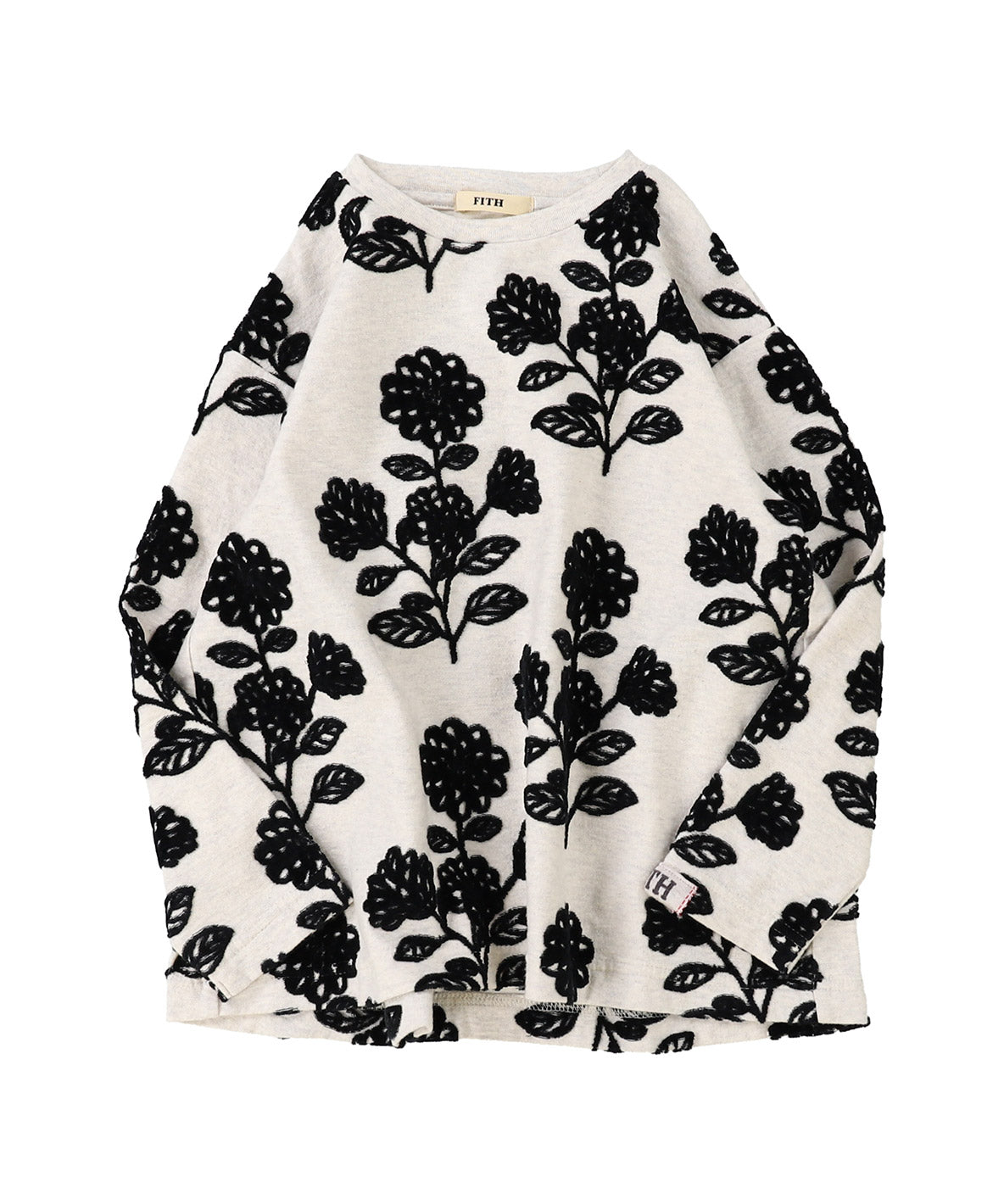 Floral Velore Jacquard Pullover