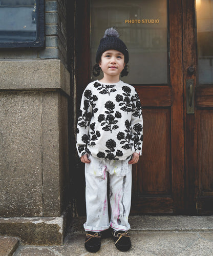 Floral Velore Jacquard Pullover