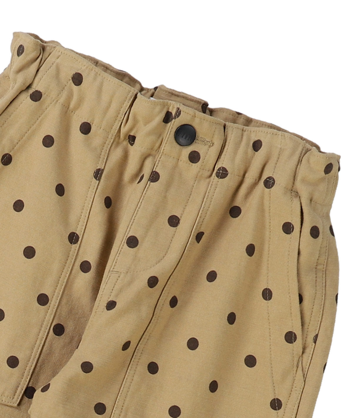 Dot Back Satin Pants