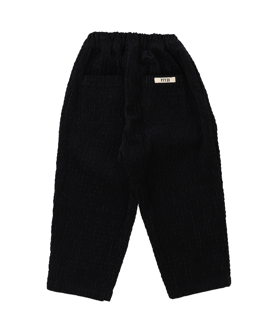 Cotton Sheersucker Corduroy Pants
