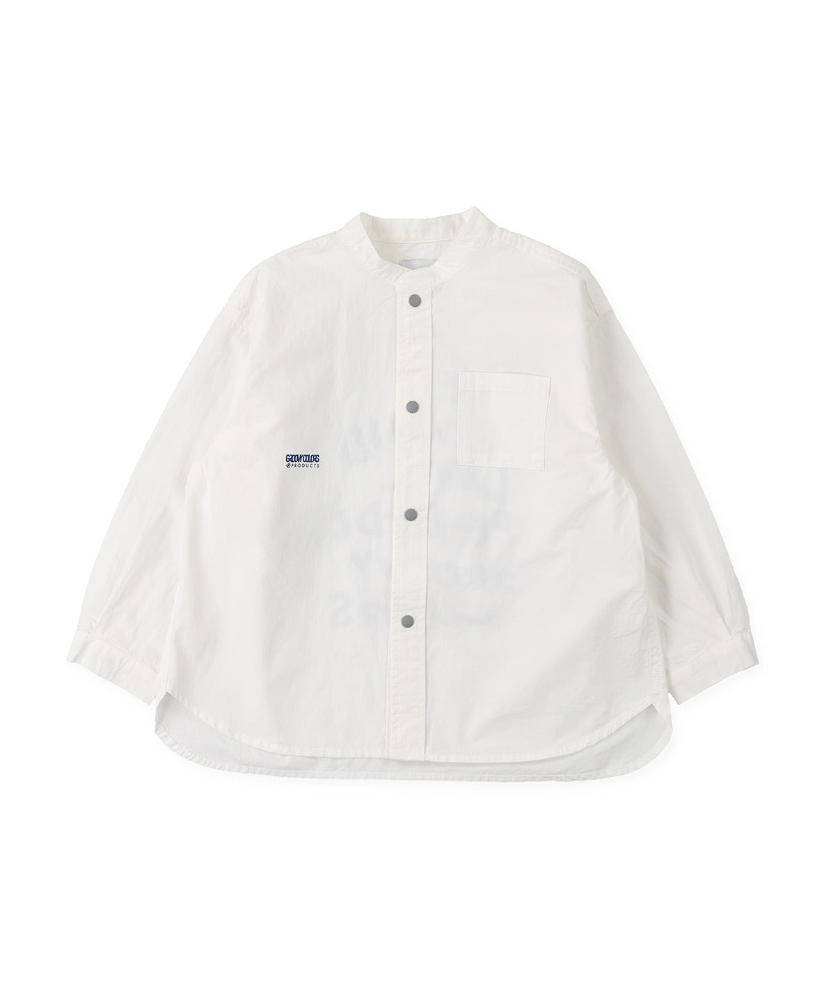 Band Collar Big Shirt – FITH ONLINE STORE