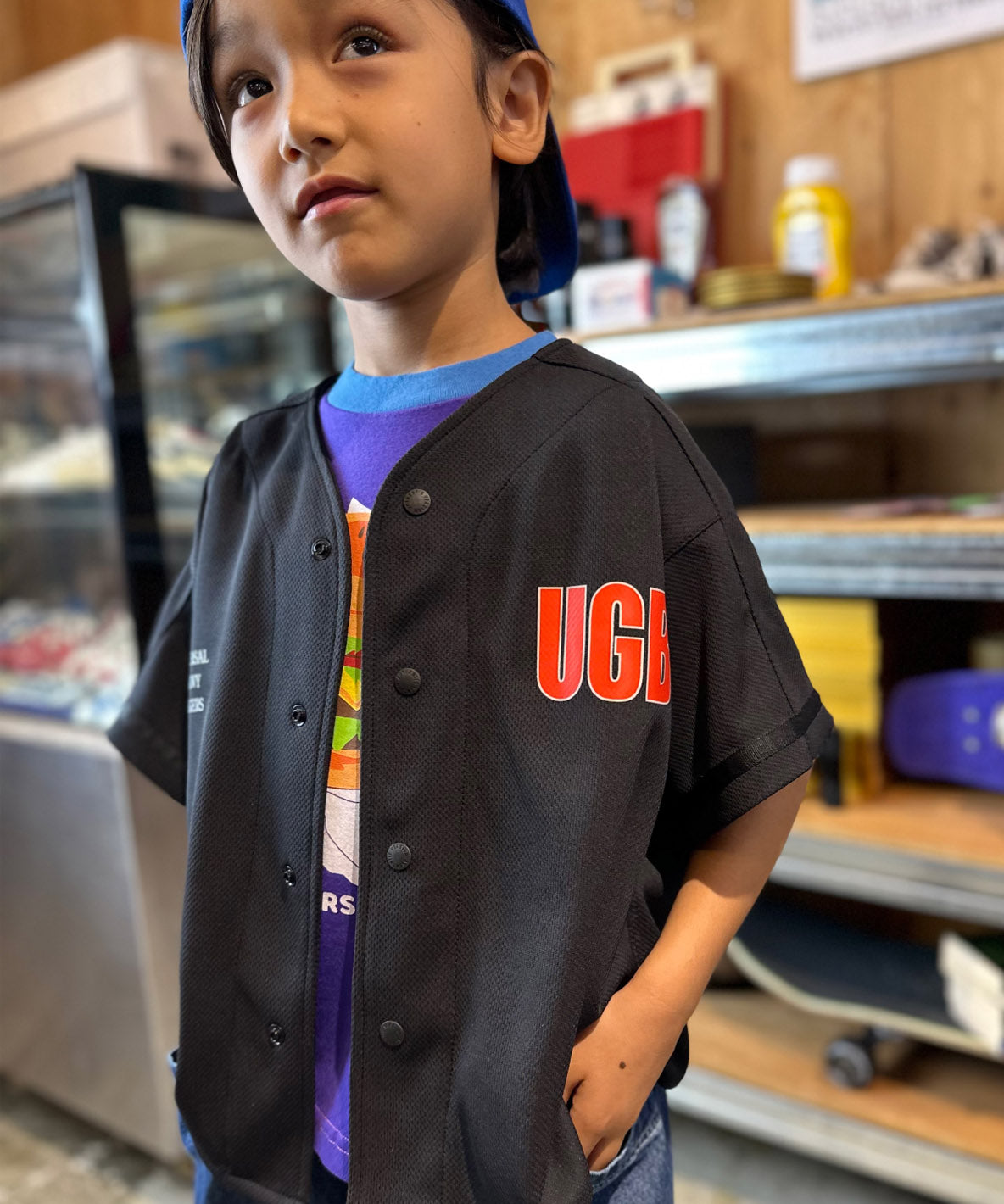 Double Eyelet Baseball Shirt